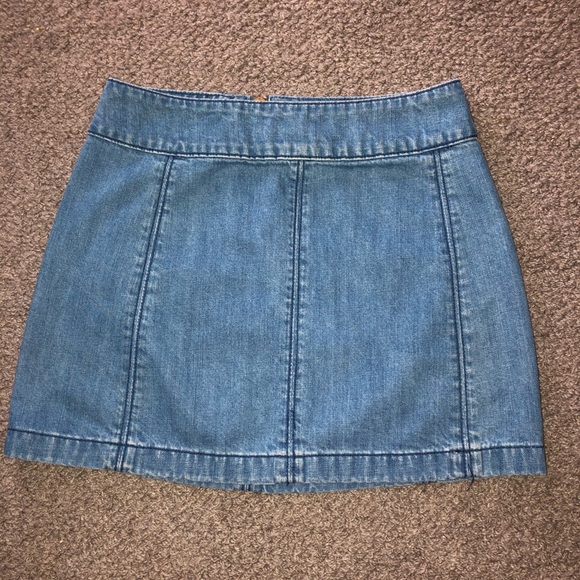 Free People Dresses & Skirts - Free people jean skirt